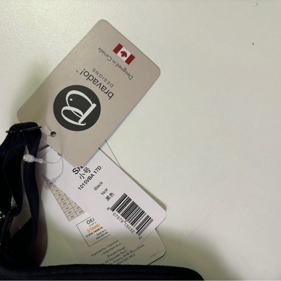 Lot of 2 NWT Bravado Designs Black Racerback Full Cup Nursing Bra S 32D-G 34D-G - Picture 6 of 10